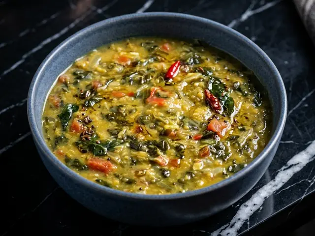 Palak Pappu (Spinach Dhal)