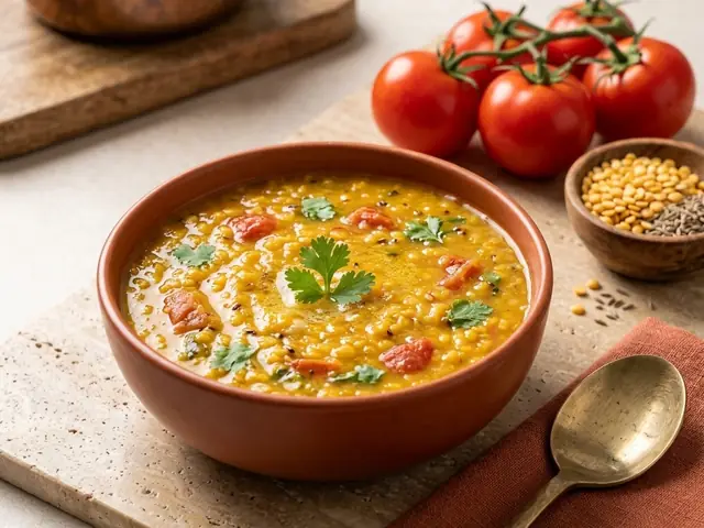 Tomato Pappu (Tomato Dhal)